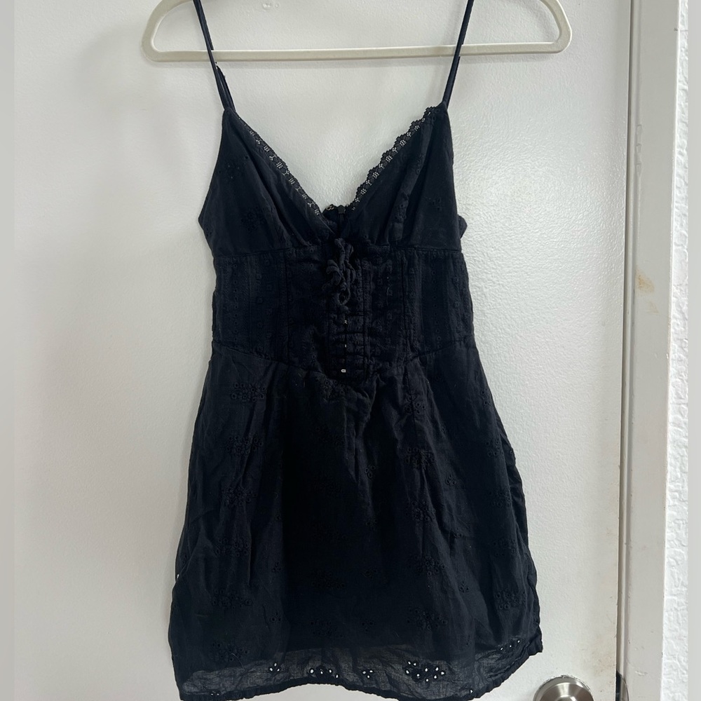 White Fox Boutique Black Mini Dress